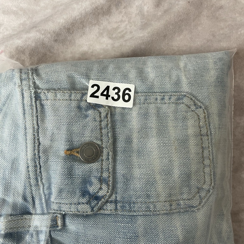 AE Flare Jeans Womens 12 Distressed Y2K Stretch‎ Festival Grunge Vintage Style - Picture 12 of 12